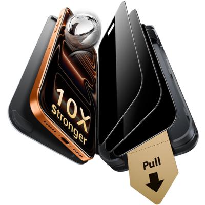 iPhone 17 Pro Max UltraFit Armorite® Pro Privacy Screen Protector - 3 Pack
