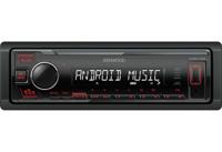 Kenwood KMM-105RY autoradio Zwart 50 W