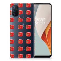 OnePlus Nord N100 | Siliconen Case | Paprika Red