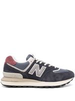 New Balance baskets 574 en daim - Bleu