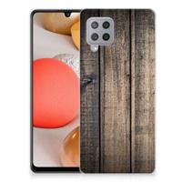 Samsung Galaxy A42 | Bumper Hoesje | Steigerhout