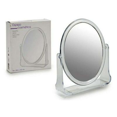 Spiegel met Ondersteuning Berilo 40019 Transparant Glas Methacrylaat 18,2 x 20,5 x 4,3 cm 18 x 20,5 x 4,3 cm