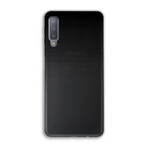 Musketon Halftone: Samsung Galaxy A7 (2018) Transparant Hoesje
