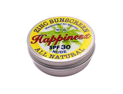 Happinesz Zonnebrandcrème - spf 30 - zink - nude
