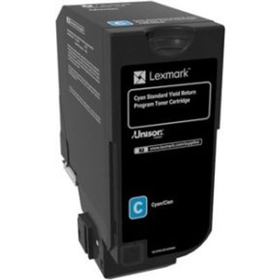 Lexmark 74C2SC0 7000pagina's Cyaan laser toner & cartridge
