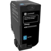 Lexmark 74C2SC0 7000pagina's Cyaan laser toner & cartridge