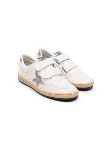 Golden Goose Kids baskets Old School à attache scratch - Blanc