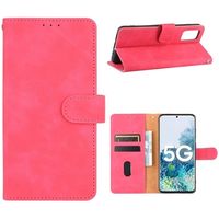 Samsung Galaxy S20 FE/S20 FE 5G Vintage Series Portemonnee Hoesje - Hot Pink