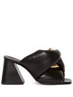 JW Anderson escarpins Chain Twist - Noir