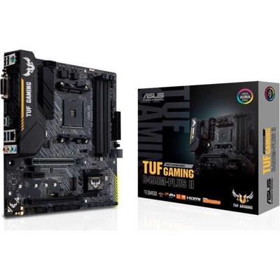 Moederbord - ASUS - TUF Gaming B450M-Plus II - AM4 - DDR4 - micro ATX