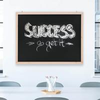 VidaXL Krijtbord voor aan de wand 60x80 cm cederhout