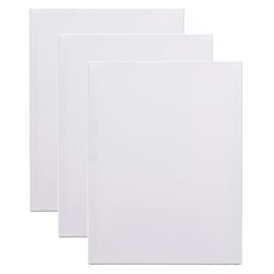 Benson Schildersdoek - 3x - 24 x 30 cm - blanco canvas - katoen - 280 grams