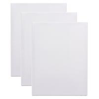 Benson Schildersdoek - 3x - 24 x 30 cm - blanco canvas - katoen - 280 grams Benson Schildersdoek - 3x - 24 x 30 cm - blanco canvas - katoen - 280 grams