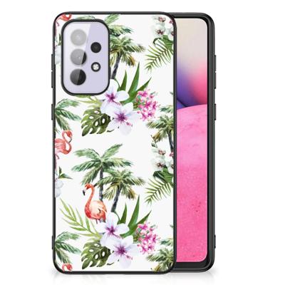 Samsung Galaxy A33 5G Dierenprint Telefoonhoesje Flamingo Palms