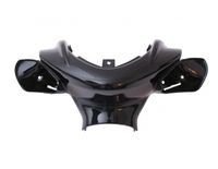 Edge Stuurkap yamaha aerox, mbk nitro tot bj. 2014 zwart metallic