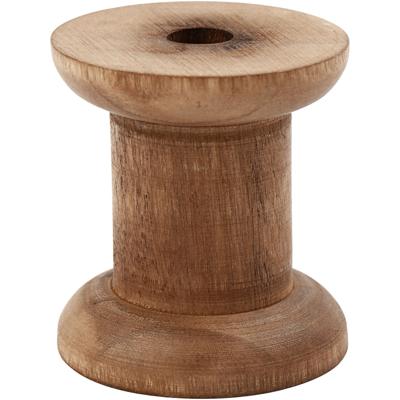 Creativ Company Spoel, h: 50 mm, d 30+48 mm, gatgrootte 10 mm, 10 stuk/ 1 doos
