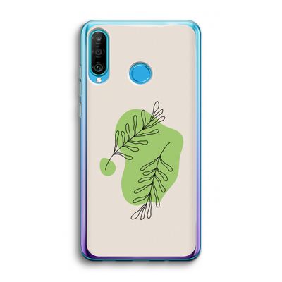 Beleaf in you: Huawei P30 Lite Transparant Hoesje
