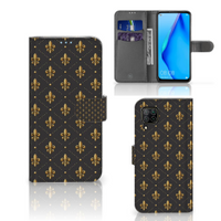 Huawei P40 Lite Telefoon Hoesje Franse Lelie