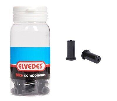 Elvedes Pot kabelhoedjes 5mm | open | alu | per 25st