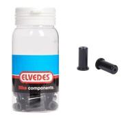 Elvedes Pot kabelhoedjes 5mm | open | alu | per 25st