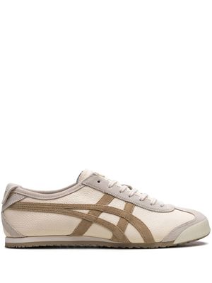 Onitsuka Tiger baskets Mexico 66 Vin 'White/Grey/Brown' - Tons neutres
