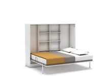 Tweepersoons Bedkast Couple 1123 Polyether matras SG 40 - tot 80 KG