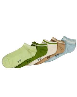 Sneakersokken Groen