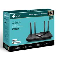 TP-Link Archer AX55 draadloze router Gigabit Ethernet Dual-band (2.4 GHz / 5 GHz) Zwart - thumbnail