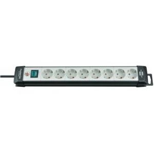 Brennenstuhl 1951580100 8AC outlet(s) 3m Zwart, Grijs power uitbreiding
