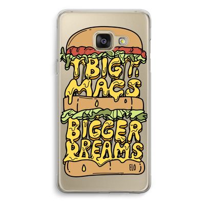 Big Macs Bigger Dreams: Samsung A3 (2017) Transparant Hoesje