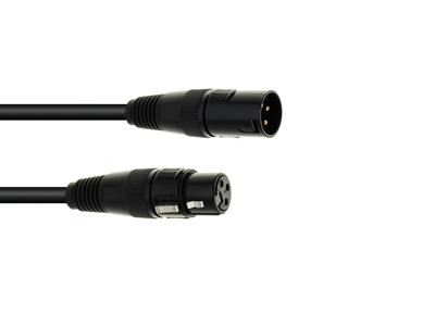 EUROLITE DMX Cable XLR 3-pin 5m bk