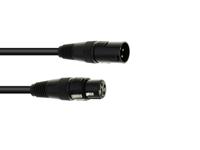 EUROLITE DMX Cable XLR 3-pin 5m bk