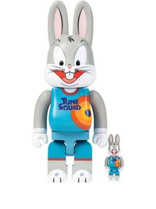 MEDICOM TOY x Looney Tunes x Space Jam figurines BE@RBRICK A New Legacy Bugs Bunny 100% + 400% - Gris