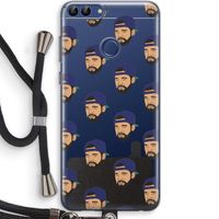 Drake Away: Huawei P Smart (2018) Transparant Hoesje met koord