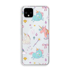 Fantasiewereld: Pixel 4 XL Transparant Hoesje
