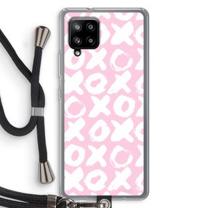 XOXO: Samsung Galaxy A42 5G Transparant Hoesje met koord