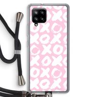 XOXO: Samsung Galaxy A42 5G Transparant Hoesje met koord
