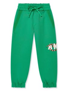 AMIRI KIDS pantalon de jogging à logo imprimé - Vert