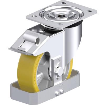 Blickle L-ALTH 150K-FI-FS Plaatstalen zwenkwiel Wieldiameter: 150 mm Draagvermogen (max.): 400 kg 1 stuk(s)