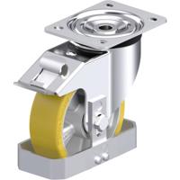Blickle L-ALTH 150K-FI-FS Plaatstalen zwenkwiel Wieldiameter: 150 mm Draagvermogen (max.): 400 kg 1 stuk(s)