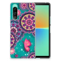 Sony Xperia 10 V | Hoesje maken | Cirkels en Vlinders