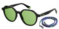 Polaroid zonnebril 6111/S wayfarer unisex zwart/groen - thumbnail
