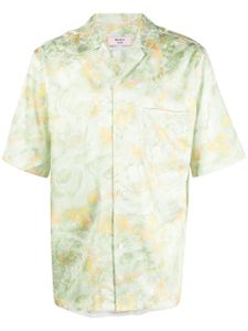 Martine Rose chemise à fleurs en jacquard - Vert