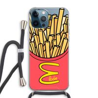 McElodie: iPhone 12 Pro Max Transparant Hoesje met koord