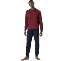 Schiesser Essential Nightwear Pyjamas Crew Neck - thumbnail