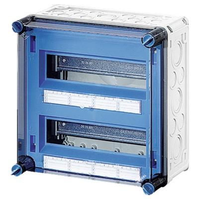 Hensel 2000604 Mi 1224 Kleine verdeelkast Opbouw (op muur) Aantal groepen: 24 Aantal rijen: 2 Inhoud: 1 stuk(s) Hensel 2000604 Mi 1224 Kleine verdeelkast Opbouw (op muur) Aantal groepen: 24 Aantal rijen: 2 Inhoud: 1 stuk(s)