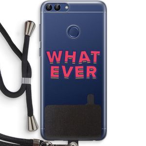 Whatever: Huawei P Smart (2018) Transparant Hoesje met koord