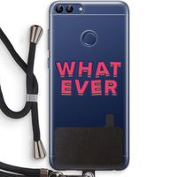 Whatever: Huawei P Smart (2018) Transparant Hoesje met koord