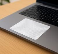 Eenkleurig met stippen touchpad sticker
