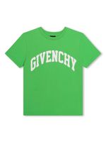 Givenchy Kids t-shirt en coton biologique à logo imprimé - Vert - thumbnail